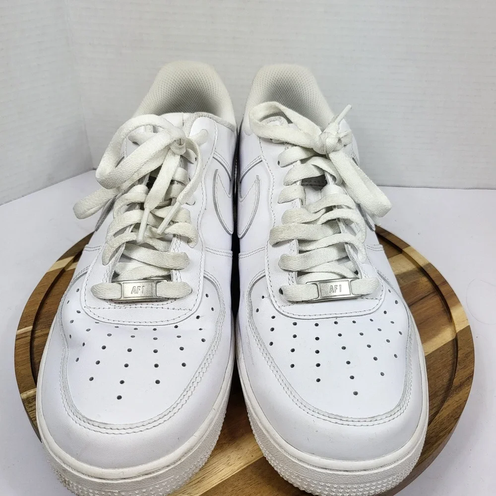 Nike Air Force 1 07 Mens Size 12 White Good DD8959-100 Triple‎ White Low Top